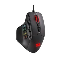 Redragon M811 Aatrox MMO Gaming Mouse, 15 Programmable Buttons Wired RGB Gamer M picture