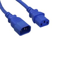 2ft Blue Power Cable for HP MSA P2000 G3 MODULAR SMART ARRAY Jumper Cord picture