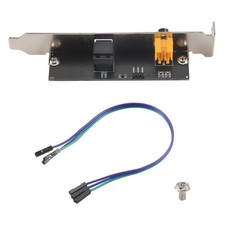 24Bit 192Khz Daughter Card SPDIF Optical and  Out Plate Cable Bracket2596 picture