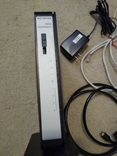 Netgear N450 Modem Router (CG3000D v2) w/power & ethernet & cable cords picture
