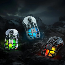 GravaStar Mercury M1 Pro Mg-Alloy 26000DPI Tri-Mode Wireless Gaming Mouse picture