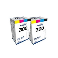 Bodno 2 x Magicard 300 Printer MC300YMCKO/2 Color Ribbon - YMCKO - 300 Prints picture