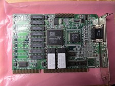 ATI Graphics Wonder 1MB 16-Bit ISA VGA Card Retro Mach32 1994 TESTED GOOD picture