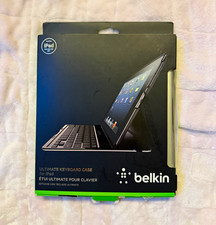 Belkin Ultimate Bluetooth Keyboard Folio Case Apple iPad 2nd/3rd/4th Gen Black picture