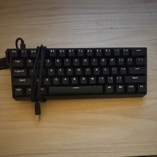 K5M 87KEY-USB Compact 87-Key Wired USB Illuminated Keyboard, Black QWERTY picture