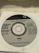 HP Driver Recovery Windows 7 Professional SP1 64bit - SEALED picture