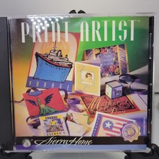 Sierra Home Print Artist (PC, 1996) Computer Software picture