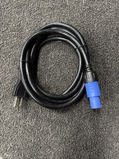 3-Prong NEMA 5-15P to PowerCON AC Power Cable Cord 20A 3 Pin Black  picture