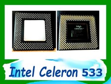533 MHz ✔️INTEL CELERON ✔️Socket 370 CPU processor. ✔️FV524RX533 128 SL3PZ picture