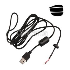 Mouse Mice USB Nylon Braided Cable Line Wire & Feet Skate For Logitech G9 G9X picture