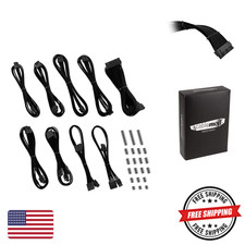Sleeved Cable Kit CableMod ModFlex Black EVGA G/G+ P/P+ T CM-EV2-CKIT-KK-R picture