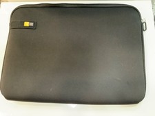 Case Logic Laptop Sleeve 16 Inch Black Zipper Padded Notebook Case picture