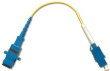 1FT LC F SC Simplex Singlemode 9/125 Fiber Optic Adapter Cable Patch Cable picture
