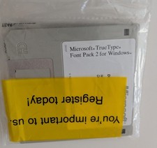 1992VNTG Microsoft True Type Font Pack 2 for Windows 3.5