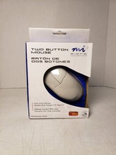 Mi Micro Innovations Two Button Mouse Model PD39P PS2 NEW Open Box picture