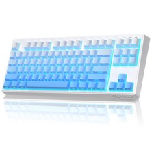 M87V2 Wireless Gaming Keyboard Tri-Mode BT/2.4G / Wired Glacier Blue picture