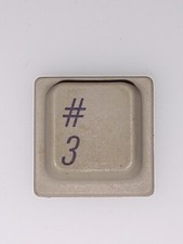 Apple IIC replacement KEY (#/3) ORIGINAL Vtg REPLACEMENT KEY for ALPS SWITCHES picture