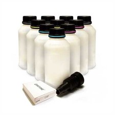 10x Refill Toner Powder + Chips for Dell S 3840 3845 fills 593-BCBC - CMYK picture
