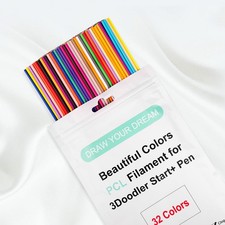 32 Colors 3D Doodler Pen Refills Packs for 3Doodler Start+ 3D Pen Low Printin... picture