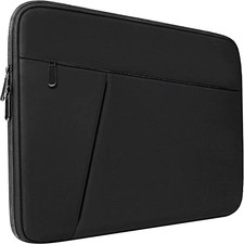 BLACK - BOOEUDI LAPTOP CASE SLEEVE 15.6 INCH DURABLE SHOCKPROOF PROTECTIVE picture