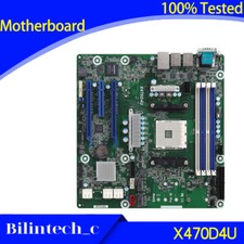 FOR ASRock X470D4U Motherboard Supports AM4 Slot Ryzen 2/3rd Generation DDR4 picture