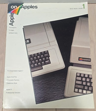 Vintage 1982 Apple on Apples Magazine For Apple Computer Users Volume 1 Number 1 picture