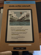Amazon Kindle Scribe Colorsoft w/ Pen & Executive Folio - 32GB | Graphite (2025) picture