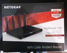Netgear Nighthawk X4S AC3200 WiFi Cable Modem Router C7800 picture