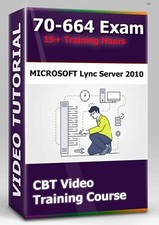 Microsoft Lync Server 2010 70-664 Exam - CBT Video Training Course - 15+ Hours picture