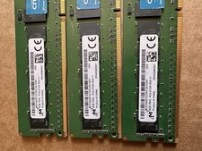 Lot Of (3) Micron 8GB 1Rx4 PC4-2133P-RD0-11 — Server Ram picture