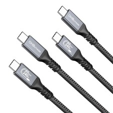 USB4 for Thunderbolt 5 Cable [2 Pack 3.3FT], 80Gbps, 240W, Dual 3.3FT-2Pack picture