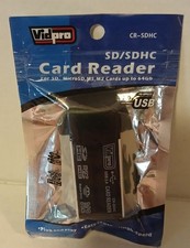 VidPro CR-SDHC SD/SDHC Card Reader New In Packaging  picture