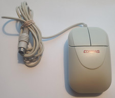 COMPAQ/PS 2 Interface/Ball Mouse/MUS4J/2 Button/Vintage Peripheral Mouse/00042 picture