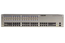 Black Box DKM FXC Compact Switch CATx 80-Port Network Redundant Power picture