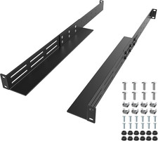 1U Universal Rack Mount Rails 4 Post Server Rack Shelf Rail picture