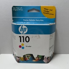 HP 110 Tri-Color Photo Ink Cartridge New Sealed Exp 09/2010 CB304AN picture