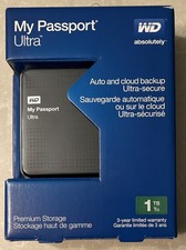 Western Digital My Passport Ultra 1 TB Storage External Hard Drive picture