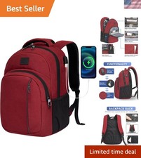 Versatile 15.6 Inch USB Charging Laptop Backpack - Perfect for Travel & Commute picture