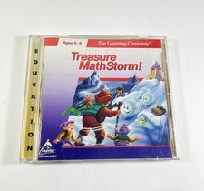 The Learning Company Treasure MathStorm CD Windows/Mac English ML465 picture