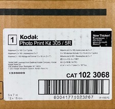 Kodak Photo Print Kit 305 / 5R Two Rolls for 360 5x7 Prints + 2 Print Ribbons picture