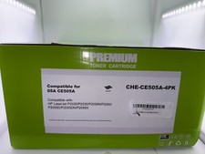 Aztech Toner Replacement Cartridge CHE-CE505A-4pk Compatible for 05A CE505A picture