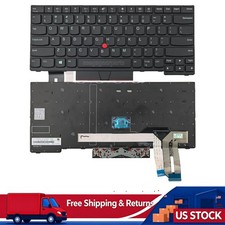 Genuine US Backlit Keyboard for ThinkPad E480 E490 T480s T490 L480 L490 01YP480 picture