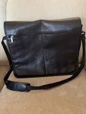 Wilsons Leather Black Computer Bag/Barely Used picture