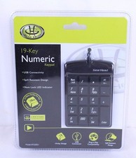 Gear Head 19-Key Numeric Keypad  KP2200U USB Plug n Play Sealed Pkg picture