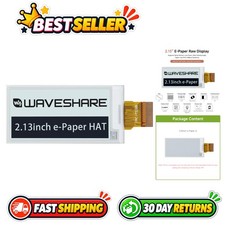 2.13inch E-Ink Raw Display for Raspberry Pi, 250x122 SPI Interface, Low Power picture