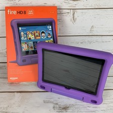 Amazon Fire HD 8 (10th Generation) Kids Edition Tablet 32GB Wi-Fi 8in Purple picture