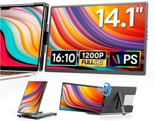 14'' Laptop Screen Extender Portable Monitor 1200P USB-C HDMI FHD IPS for 14-17
