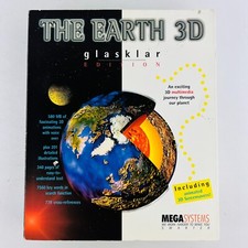 The Earth 3D CD Glasklar Edition for PC Software Game picture