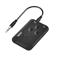 Bluetooth 5.0 Transmitter Receiver 2-in-1 Wireless Audio 3.5mm Jack Aux Adapter picture