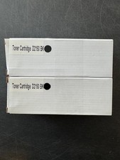 New~ Set of 2 Genuine Dell 2150 / 2155 Series BLACK Toner Cartridges picture